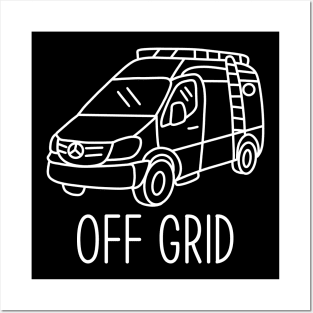 Off grid Van conversion Posters and Art